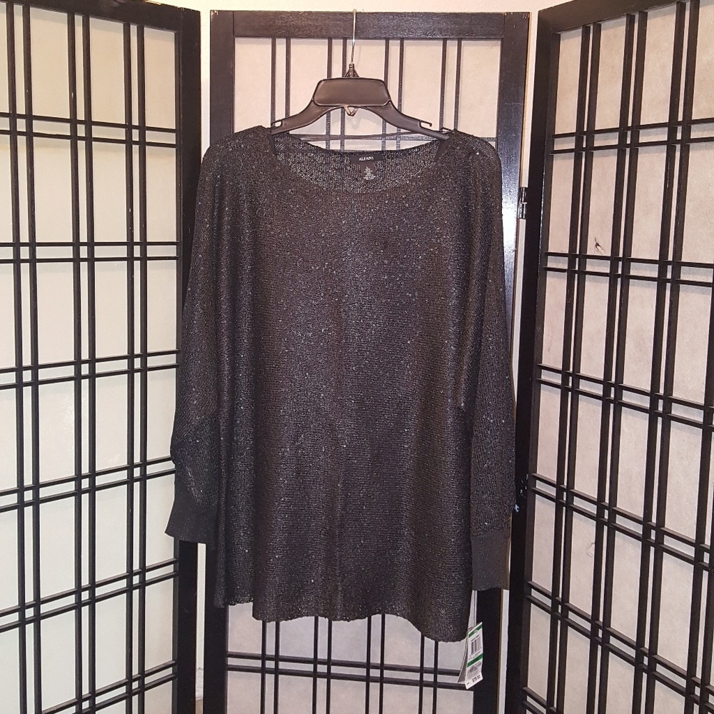 🌹Alfani Long Tunic w/Sequins🛍